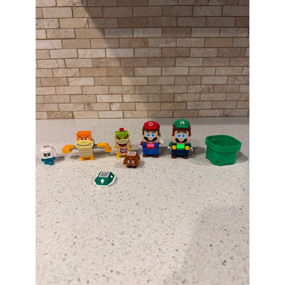 LEGO Super Mario Adventures Interactive Figure Lot 8pc